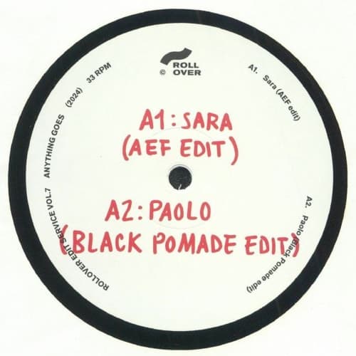 Rollover Edit Service - Paolo (Black Pomade Edit)