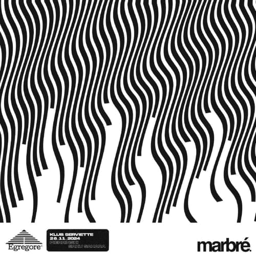 Klub Serviette (Marbré) - Pierrinski & Saku Sahara (Novembre 2024)