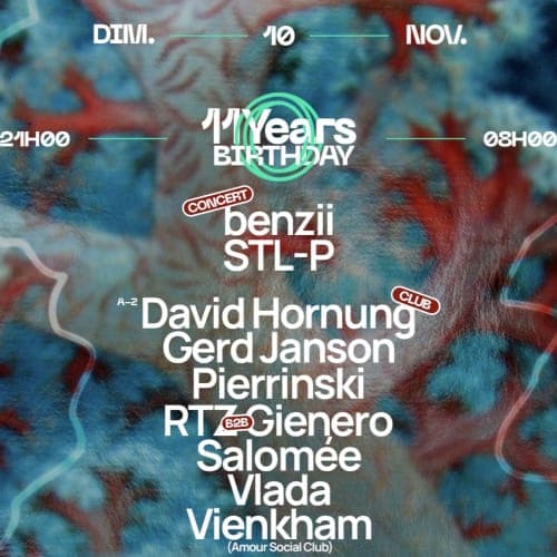 Pierrinski @ Badaboum for Badaboum 11 Years (10/11/24)