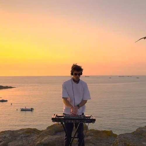 groovy sunset mix in french brittany