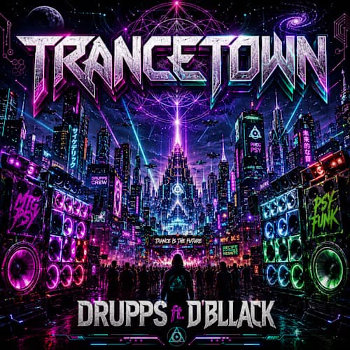 TRANCETOWN ft. D'BLLACK - Progressive Psytrance Psy Funk MTG Psy Vol. 17